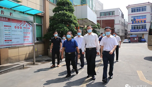 热烈欢迎人大重点建议督办调研工作组莅临JNTY.COM江南集团考察指导工作